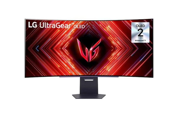 45" LG UltraGear OLED curved gaming monitor | 800R, Display, Computers en Software, Monitoren, Zo goed als nieuw, DisplayPort