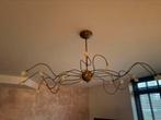 hanglamp messing brons, Huis en Inrichting, Lampen | Hanglampen, Gebruikt, Metaal, 50 tot 75 cm, Ophalen