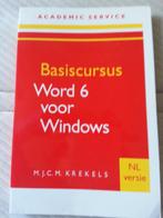 basiscursus Word 6 voor windows, Computers en Software, Ophalen of Verzenden