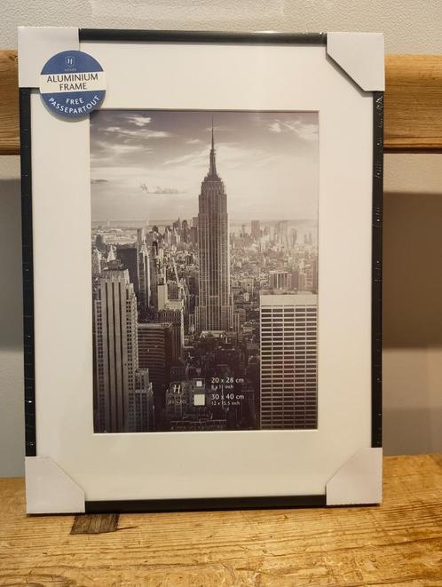 16 aluminium Fotolijsten 30x40 van Henzo - Zwart, Audio, Tv en Foto, Fotografie | Fotolijsten, Nieuw, Ophalen