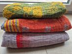 3x Indiase Kantha, Ophalen of Verzenden