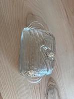 Glazen Kaasstolp, Overige materialen, Gebruikt, Wit, Ophalen of Verzenden