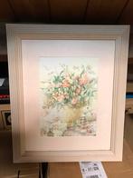 Poederkleurige lijst met print, Ophalen of Verzenden, Zo goed als nieuw, Print