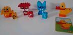 Lego Duplo Mijn Eerste Puzzeldieren 10858 + een Duplo Eendje, Ophalen of Verzenden, Zo goed als nieuw, Complete set, Duplo