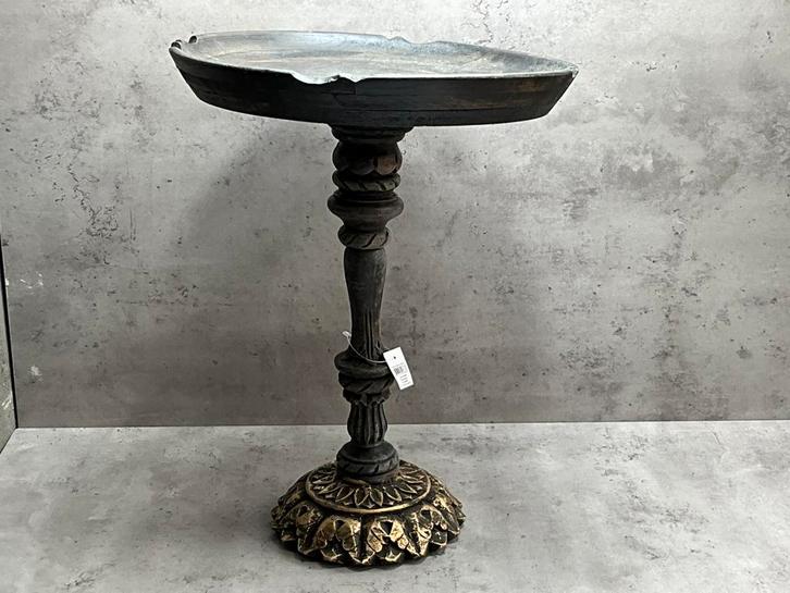 Decoratie tafel/bijzet tafel hout, Huis en Inrichting, Woonaccessoires | Overige, Nieuw, Ophalen of Verzenden