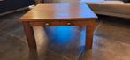 Teakhouten salontafel 100x100cm, Huis en Inrichting, Tafels | Salontafels, 100 tot 150 cm, Teakhout, Zo goed als nieuw, Minder dan 50 cm