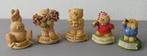 5 Forever Friends Beeldjes - lot 1- Hallmark - jaren 90, Verzamelen, Beren en Cherished Teddies, Ophalen of Verzenden, Nvt, Nvt