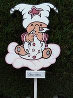 Geboorteborden, Geboortebord Baby met muts., Ophalen, Nieuw, Geboortebord