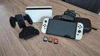 Nintendo Switch OLED (Wit) + Games, Ophalen, 1 speler, Zo goed als nieuw, Eén computer