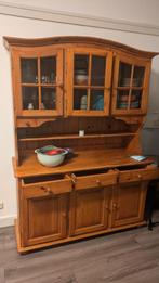 Dish cabinet, Huis en Inrichting, Kasten | Buffetkasten, Ophalen, Gebruikt, 100 tot 150 cm, 150 tot 200 cm