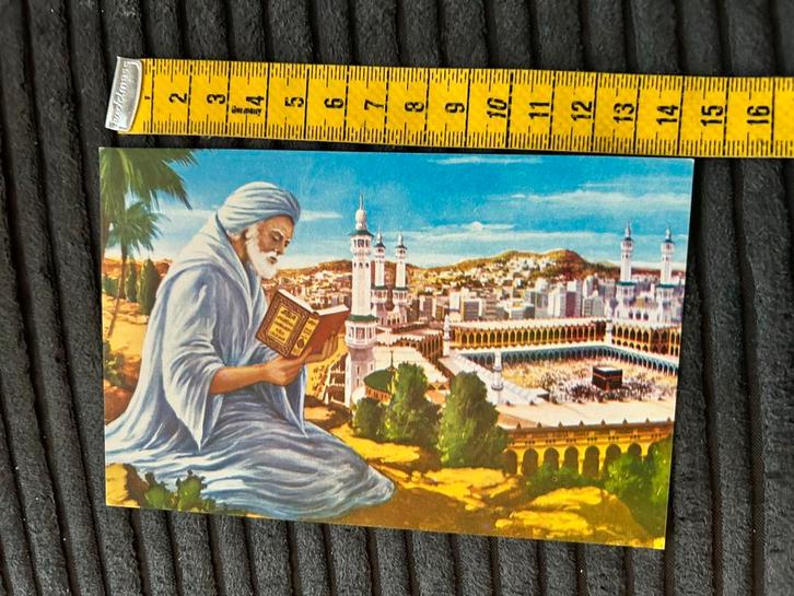 437 Plaatje Man boek stad, Hobby en Vrije tijd, Stickers en Plaatjes, Gebruikt, Plaatje, Ophalen of Verzenden