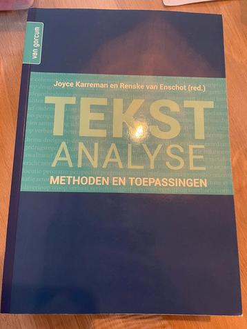 Tekstanalyse beschikbaar voor biedingen