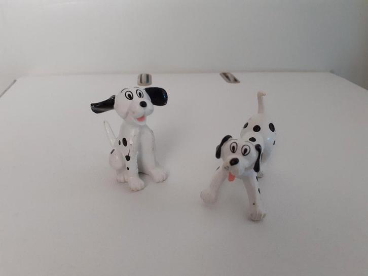 2 dalmatiërs, merk Simba dierfiguren, Verzamelen, Dierenverzamelingen, Gebruikt, Beeldje of Figuurtje, Hond of Kat, Ophalen of Verzenden
