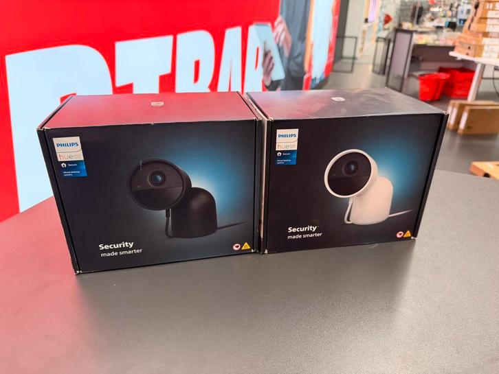 Philips Hue Secure camera – zwart of wit, Audio, Tv en Foto, Videobewaking, Nieuw, Ophalen of Verzenden