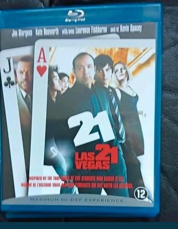 21 bluray NL ondertiteld, Ophalen of Verzenden, Zo goed als nieuw, Actie