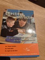 Y. Leenders - Effectieve instructie, Boeken, Ophalen of Verzenden, Zo goed als nieuw, Y. Leenders; F. Naafs; I. van den Oord
