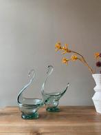 Murano Glas Zwanen Set - Mondgeblazen, Antiek en Kunst, Antiek | Glas en Kristal, Ophalen of Verzenden