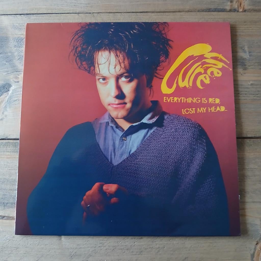 🔴 The Cure ★ Everything Is Red, Lost My Head.. ● LP., Ophalen of Verzenden, Zo goed als nieuw, 12 inch, Alternative