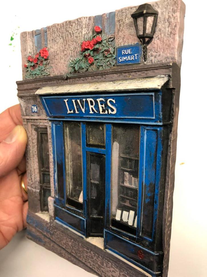 Vintage Chiu Tak Hak 3D Tegel & Liberty Bell Philadelphia, Huis en Inrichting, Woonaccessoires | Wanddecoraties, Gebruikt, Ophalen of Verzenden