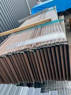 Felsplaten kleur roest/grijs 68 m2,  +-260x50 cm platen, Doe-het-zelf en Verbouw, Dakpannen en Dakbedekking, Overige materialen