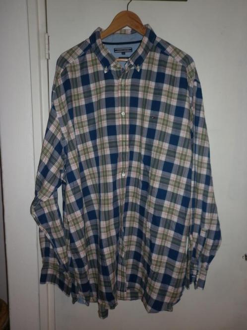 overhemd , maat XXXXXL merk :   Tommy Hilfiger , Kleding | Heren, Overhemden, Overige halswijdtes, Blauw, Ophalen of Verzenden