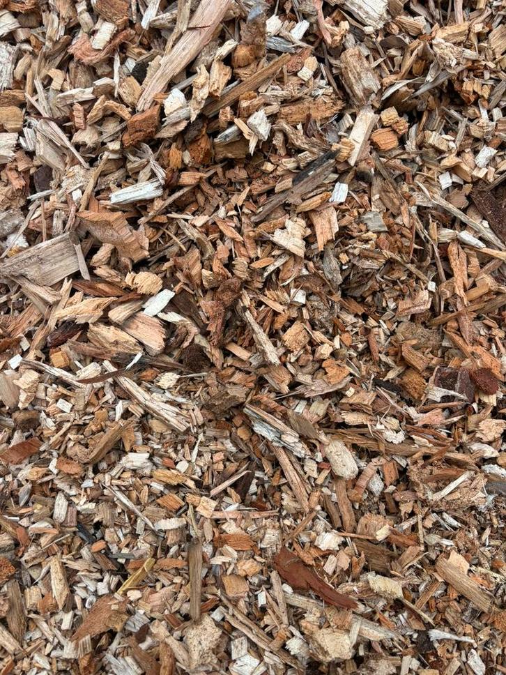 Prachtige snippers puur stamhout, Tuin en Terras, Aarde en Mest, Tuinaarde, Ophalen of Verzenden