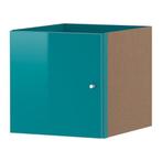 3x deur en 3x lade inzet Ikea Kallax TURQUOISE, Huis en Inrichting, Ophalen, Deur en lade inzet turqoise kallax