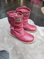 Nieuwe laarzen maat 23 merk Keq leer leder roze glitter, Meisje, Keq, Nieuw, Ophalen of Verzenden