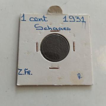 1 cent 1931. beschikbaar voor biedingen