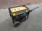 Aggregaat met elektrische start en wielen, Ophalen, Gebruikt, Elektrisch startend, Benzine
