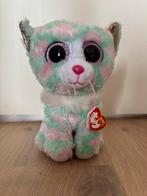 Ty Beanie Boo Opal 24 cm ZGAN, Ophalen of Verzenden, Zo goed als nieuw, Poes
