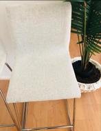 Twee barkrukken beige kleur, 2 krukken, Ophalen of Verzenden, Zo goed als nieuw, 60 tot 90 cm