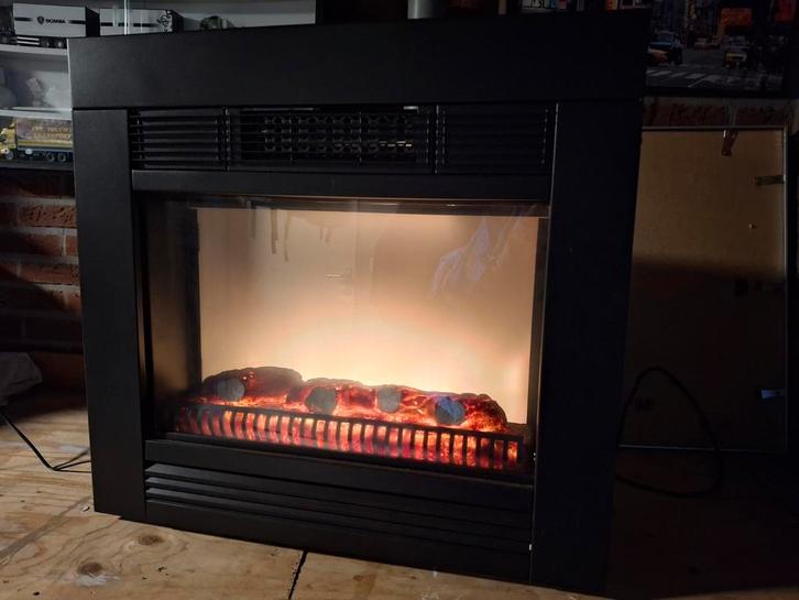 Elektrische sfeerhaard, Huis en Inrichting, Haarden, Gebruikt, Elektrische haard, Ophalen