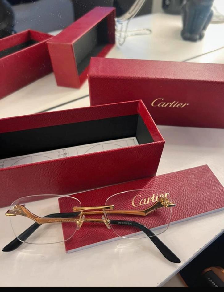 Merkt bril, Sieraden, Tassen en Uiterlijk, Zonnebrillen en Brillen | Heren, Zo goed als nieuw, Bril, Overige merken, Overige kleuren