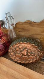 Vintage puddingvorm koper. 24x17cm., Antiek en Kunst, Ophalen of Verzenden