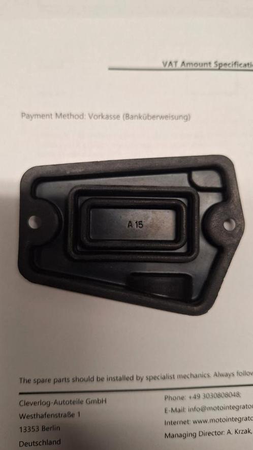 Remvloeistof reservoir rubbers, Tourmax RVD-205, Motoren, Onderdelen | Merk-onafhankelijk, Nieuw, Ophalen of Verzenden