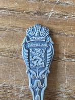 Vintage verzilverde theelepel wapen Zuid-Holland, Antiek en Kunst, Ophalen of Verzenden