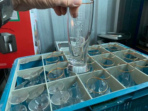 Authentieke Hoegaarden Bierglazen – Grote partij!, Verzamelen, Biermerken, Nieuw, Glas of Glazen, Overige merken, Ophalen