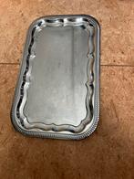 Rvs serveerschaal 52 bij 40, Huis en Inrichting, Woonaccessoires | Dienbladen, Ophalen, Metaal