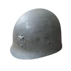 WWII US M1 Helmet Liner Brigadier General, Verzamelen, Militaria | Tweede Wereldoorlog, Ophalen of Verzenden, Amerika, Helm of Baret