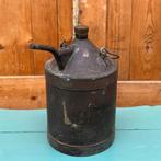 Olie petroleum kan metaal barnfound Frankrijk origineel, Antiek en Kunst, Ophalen of Verzenden