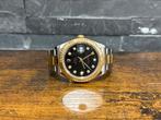 Rolex Datejust 41MM 116333 Black Diamond  (Fullset), Ophalen, Zo goed als nieuw, Staal, Rolex