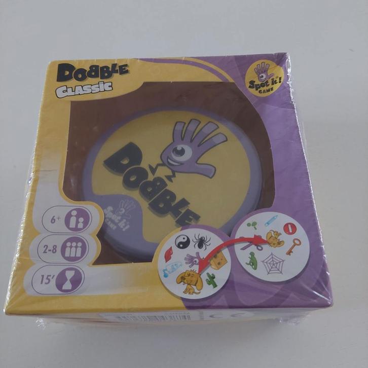 Dobble Classic - Spot It! Game. Nieuw, Hobby en Vrije tijd, Gezelschapsspellen | Bordspellen, Nieuw, Drie of vier spelers, Vijf spelers of meer