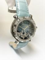 Chopard Happy Sport 8347 Floating Butterfly Watch Diamonds, Sieraden, Tassen en Uiterlijk, Horloges | Dames, Overige merken, Staal