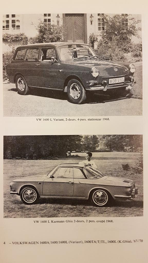 3 x Volkswagen 1600 Variant Karmann Ghia Olyslager Vraagbaak, Auto diversen, Handleidingen en Instructieboekjes, Ophalen of Verzenden