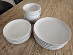 Ikea GODMIDDAG servies wit, 24 delig (8 personen), Huis en Inrichting, Keuken | Servies, Ophalen, Gebruikt, Effen, Aardewerk