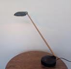 UNILUX Bureaulamp Hout/Zwart - Ref. 2070, Huis en Inrichting, Lampen | Vloerlampen, Gebruikt, Ophalen of Verzenden, Minder dan 100 cm