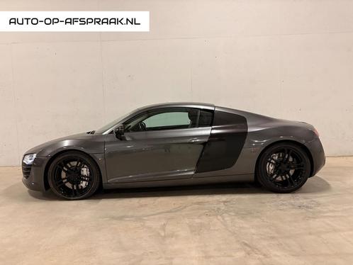 Audi R8 4.2 V8 FSI B&O Leer Navi Clima Cruise Origineel Grij, Auto's, Audi, Bedrijf, Te koop, R8, 4x4, ABS, Adaptive Cruise Control