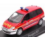 Peugeot 807 2008 Pompiers / Brandweer 1/43 NOREV ref: 478709, Hobby en Vrije tijd, Modelauto's | 1:43, Verzenden, Nieuw, Auto