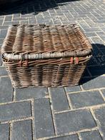 Rieten fietsmand, Fietsen en Brommers, Fietsaccessoires | Fietsmanden, Ophalen of Verzenden, Gebruikt, Fietsmand, Stuurbevestiging